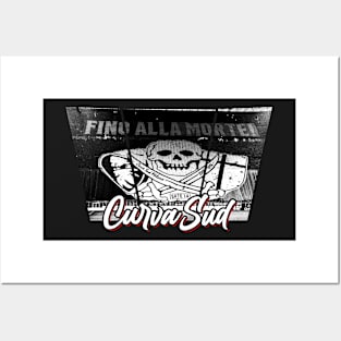 Curva sud fino went dead Posters and Art